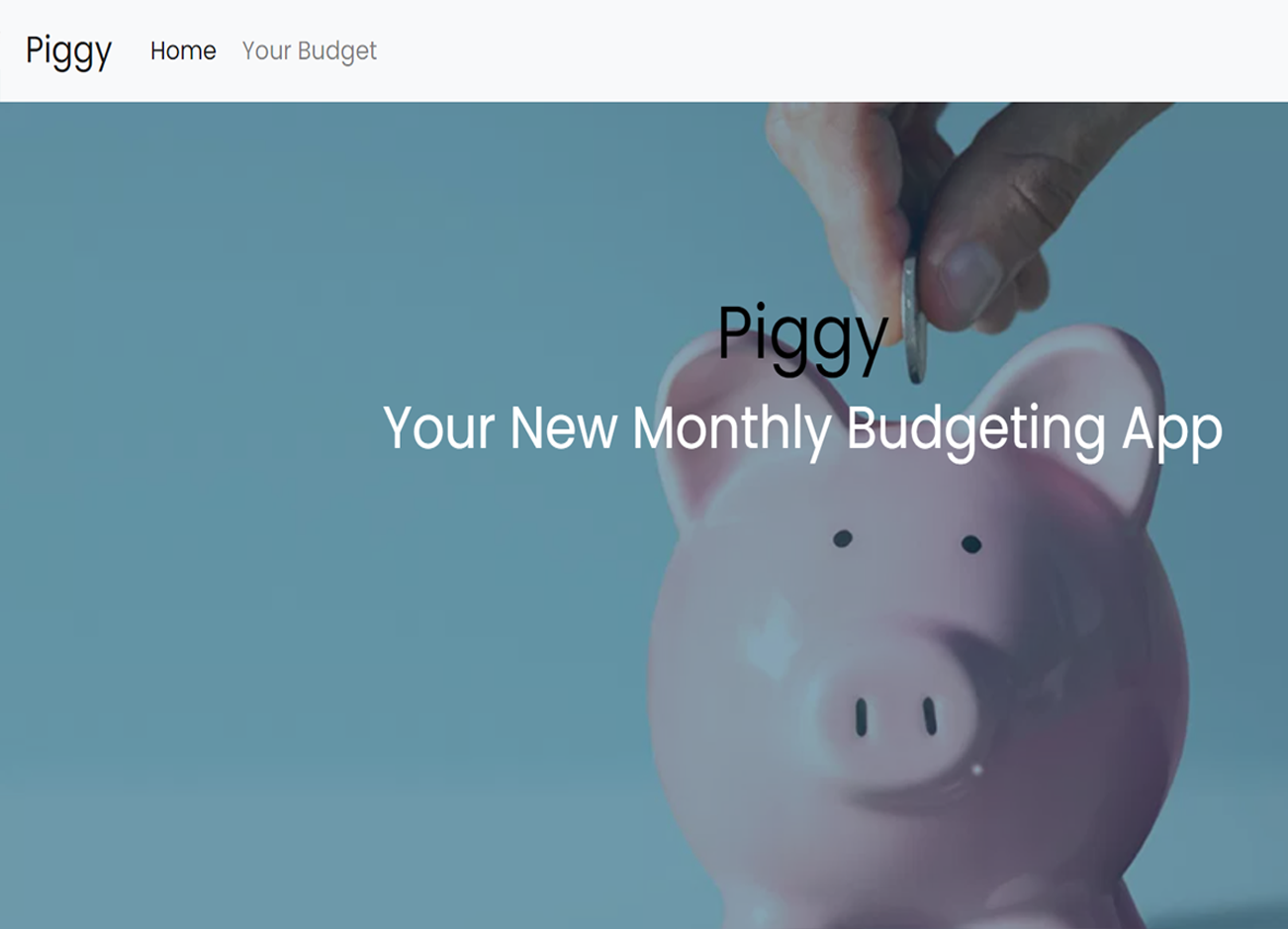 Piggy Budget App